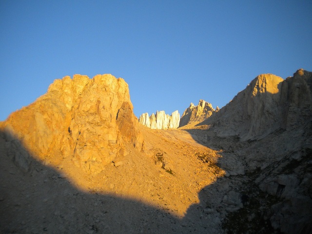 Mt Whitney, Sierra Nevada, Kalifornia - 4421 m