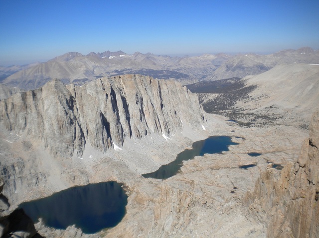 Mt Whitney, Sierra Nevada, Kalifornia - 4421 m