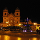 katedra nocą