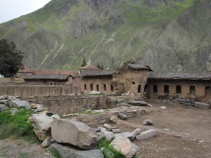 twierdza w Ollantaytambo