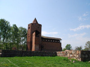 ruiny zamku w Rawie Mazowieckiej
