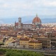 Florencja  widok z  piazzale michelangelo