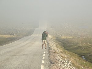 Jacek wypatrzył renifera, 3 km za nim Nordkapp