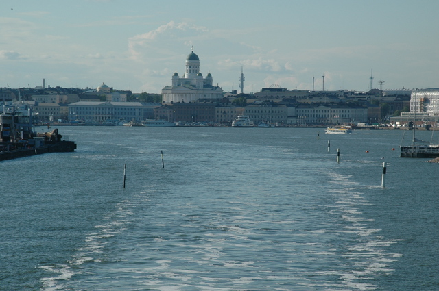 Helsinki - widok z promu