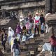 świątynia Borobudur  -  turyści