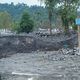 zniszczenia po wybuchu wulkanu Merapi