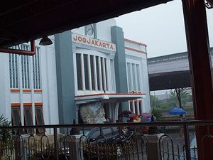 dworzec w Yogyakarcie
