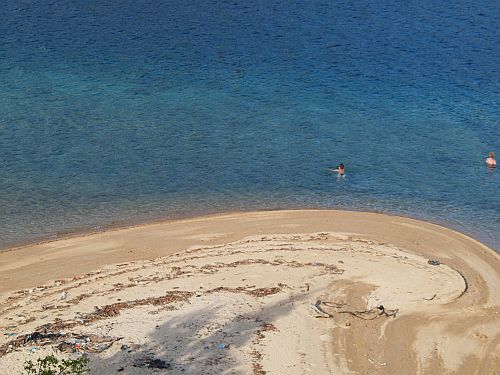 spacer -  plaża wyspy