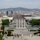 Barcelona spod stóp Pałacu Narodowego 