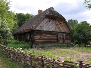 zabudowania skansenu