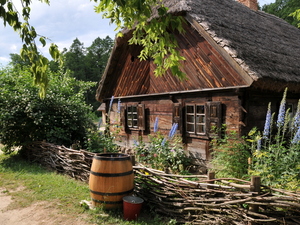 zabudowania skansenu