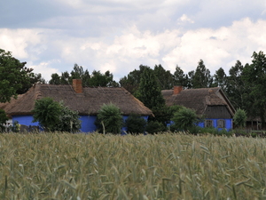 zabudowania skansenu