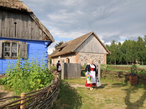 zabudowania skansenu