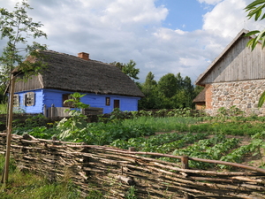 zabudowania skansenu