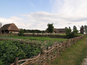 zabudowania skansenu