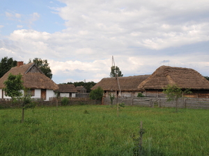 zabudowania skansenu