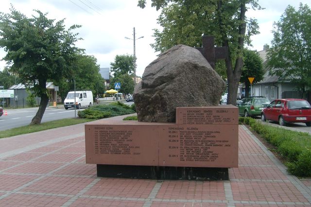 Pomnik poświęcony partyzantom