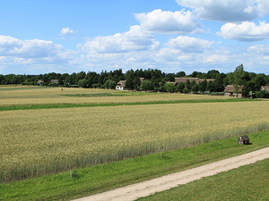 Widok na skansen