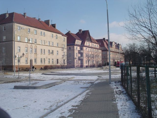 widok na os Poniatowskiego