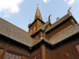 Kościół typu stav w Lom