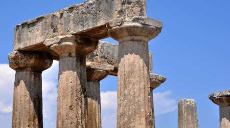 Doryckie kolumny świątyni Apollina