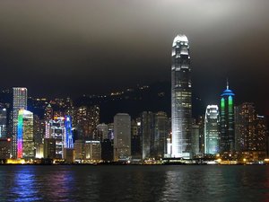 Hong Kong nocą 1