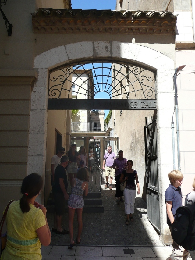 Figueres - wyjście z muzeum