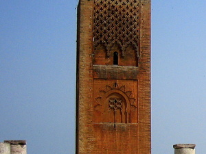 rabat - wieża hassana z XII w