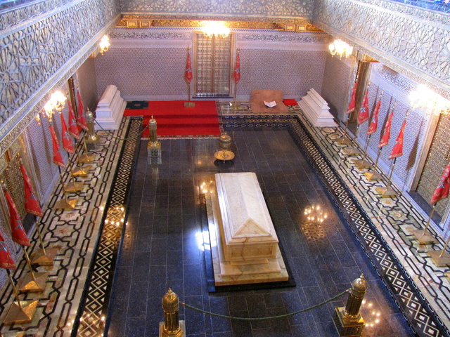 rabat - mauzoleum mohameda V - dziadka obecnego króla