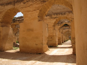 meknes - stajnie władcy mulaj ismaila