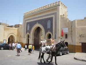 fez - brama bab al jeloud