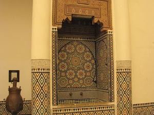 w muzeum marrakeszu