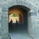 Collioure - Grube zamkowe mury