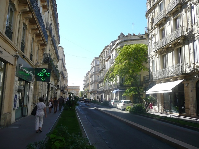 Montpellier - do centrum miasta 2