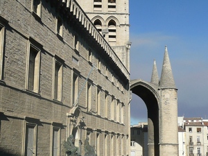 Montpellier - Budynek Wydziału Medycznego Uniwersytetu 1