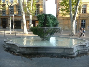 Aix-en-Provence - fontanna 2