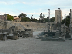 Arles - pozostałości Teatru Rzymskiego