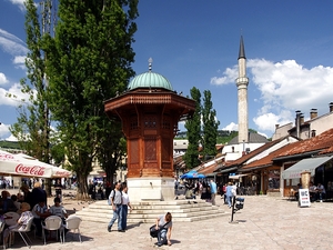 Sarajewo studnia - sebilj na Baščarsiji