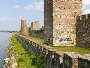 Smederevo mury twierdzy nad Dunajem