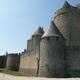 Carcassonne - pierwsza linia murów