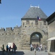 Carcassonne - brama do Chateau Comtel