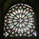 Carcassonne - rozeta południowa w bazylice St-Nazaire