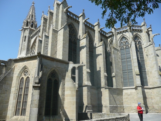 Carcassonne - bazylika St-Nazaire 2