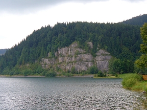 sztuczne jezioro Palcmanska Masa w Dedinkach