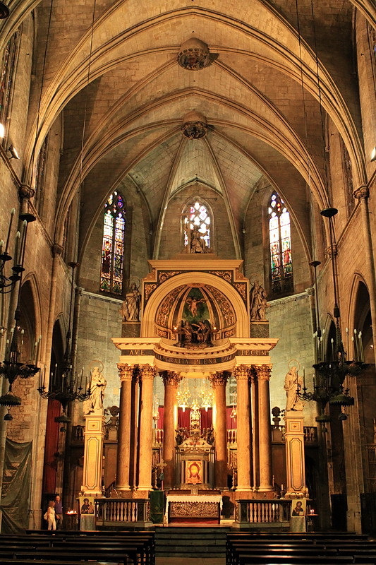 Barri Gotic, Kościól Sant Just i Pastor