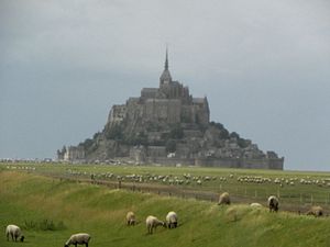 Francja,  Le Mont-Saint-Michel