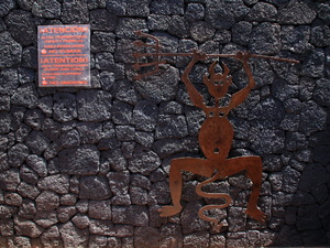 Parque Nacional de Timanfaya - restauracja El Diablo