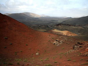 Parque Nacional de Timanfaya - marsowe pola lawy