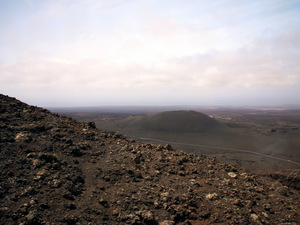 Parque Nacional de Timanfaya - widac wybrzeże