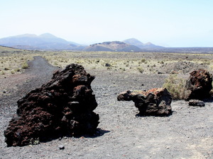 Parque Natural de los Volcanes  - wokół Montana Colorada